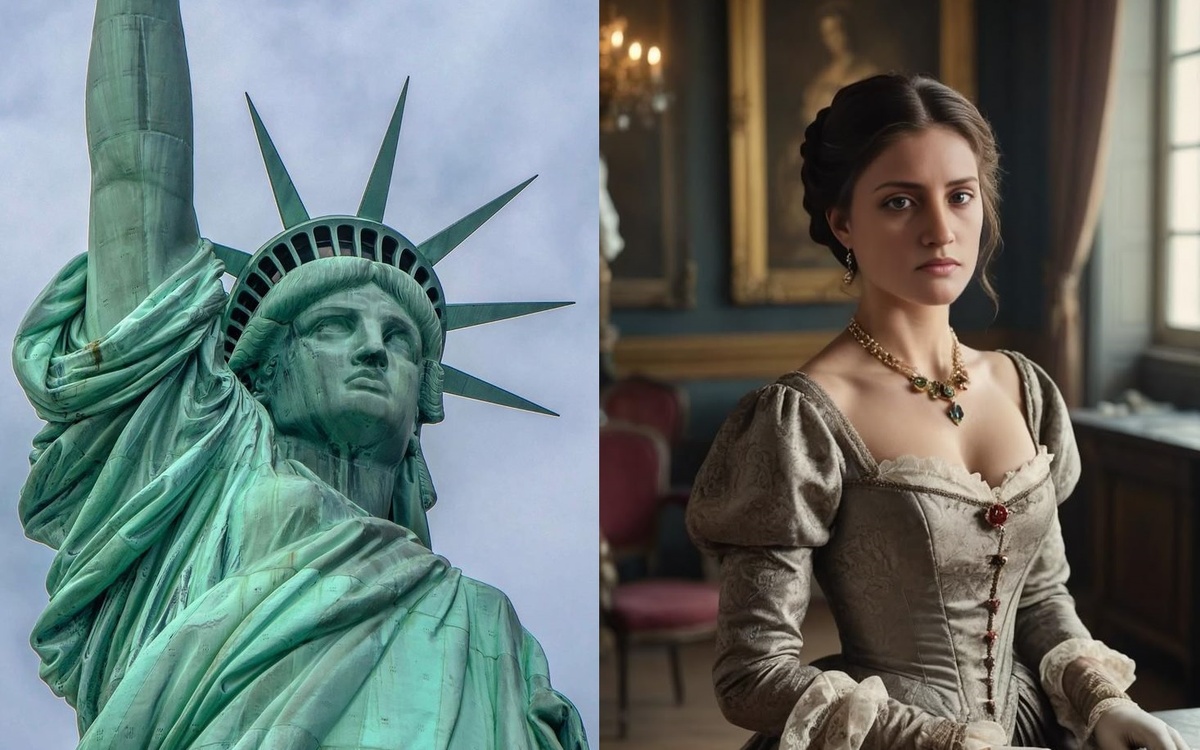 Женщина, подарившая лицо Статуе Свободы. Парижская модель, вдова миллионера Зингера