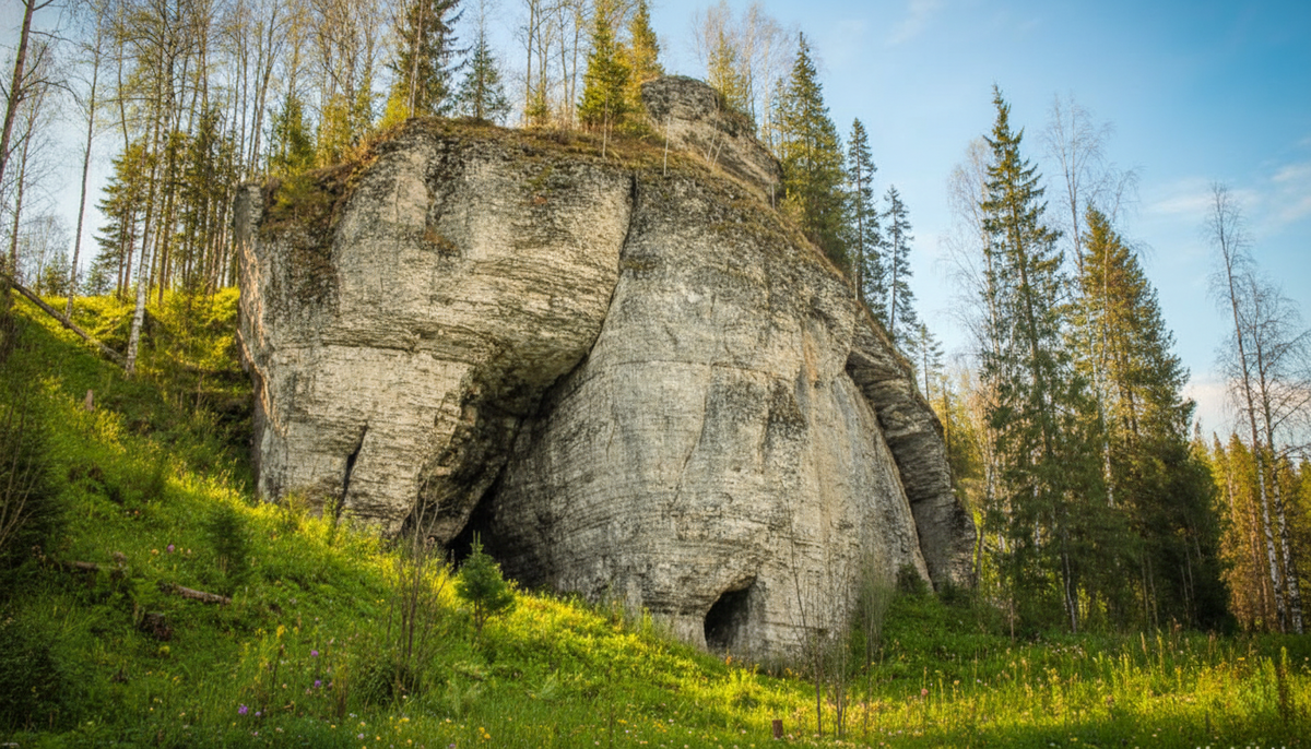 Камень Ветлан - уральский гигант с чудесными видами