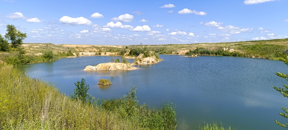 Скальный каньон на р. Кизиха в Алтайском крае – красивое место в степи